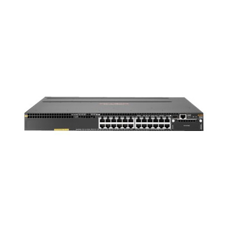 HPE Aruba 3810M 24G PoE+ 1-slot Switch - Switch - L3 - gestito - 24 x 10/100/1000 (PoE+) - montabile su rack - PoE+