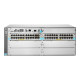 HPE Aruba 5406R 44GT PoE+ / 4SFP+ (No PSU) v3 zl2 - Switch - gestito - 44 x 10/100/1000 (PoE+) + 4 x 1 Gigabit / 10 Gigabit SFP