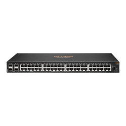 HPE Aruba 6000 48G 4SFP Switch - Switch - L3 - gestito - 48 x 10/100/1000 + 4 x Gigabit SFP - flusso d'aria da laterale a later