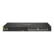 HPE Aruba 6100 24G Class4 PoE 4SFP+ - Switch - gestito - 24 x 10/100/1000 + 4 x 1 Gigabit / 10 Gigabit SFP+ - flusso d'aria da 