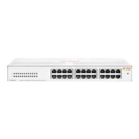 HPE Aruba Instant On 1430 24G Switch - Switch - unmanaged - 24 x 10/100/1000 - desktop, montabile su rack, montaggio a parete -