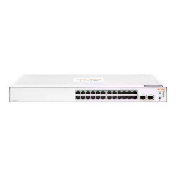 HPE Aruba Instant On 1830 24G 2SFP Switch - Switch - intelligente - 24 x 10/100/1000 + 2 x Gigabit SFP - desktop, montabile su 