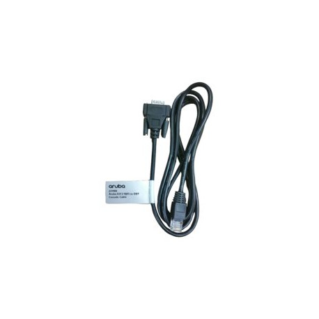 HPE Aruba X2C2 Console Cable - Cavo di rete - RJ-45 (M) a DB-9 (F) - per FlexNetwork 5510 24, 5510 48- HPE Aruba 2530, 2930M 24