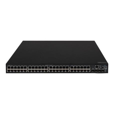 HPE FlexNetwork 5140 48G PoE+ 4SFP+ EI - Switch - L3 - intelligente - 48 x 10/100/1000 (PoE+) + 4 x 10 Gigabit Ethernet / 1 Gig