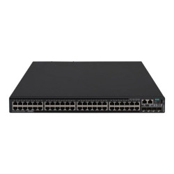 HPE FlexNetwork 5140 HI - Switch - 1 slot - L3 - gestito - 48 x 10/100/1000 + 4 x 10 Gigabit SFP+ - flusso di aria da laterale 