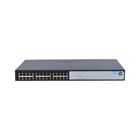 HPE OfficeConnect 1420 24G - Switch - unmanaged - 24 x 10/100/1000 - desktop, montabile su rack