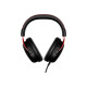 HyperX Cloud II Gaming - Cuffie con microfono - canale 7.1 - dimensione completa - cablato - USB, jack 3,5 mm - nero, rosso