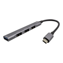 i-Tec - Hub - 1 x SuperSpeed USB 3.0 + 3 x USB 2.0 - desktop