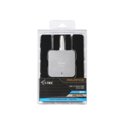 i-Tec USB 3.0 Metal Passive HUB - Hub - 4 x SuperSpeed USB 3.0 - desktop