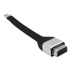 i-Tec USB-C Flat VGA Adapter - Adattatore video esterno - USB-C 3.1 - VGA - nero