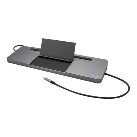 i-Tec USB-C Metal Ergonomic 4K 3x Display Docking Station + Power Delivery - Docking station - USB-C / Thunderbolt 3 - VGA, HDM