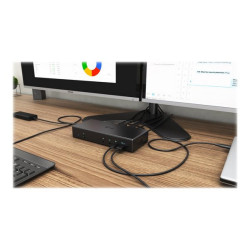 i-Tec USB-C Quattro Display Docking Station with Power Delivery - Docking station - USB-C / Thunderbolt 3 - 2 x HDMI, 2 x DP - 