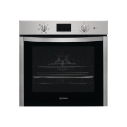 Indesit IFW 55Y4 IX - Forno - da incasso - nicchia - larghezza: 56 cm - profondità 56 cm - altezza: 58.3 cm - Classe A - acciai