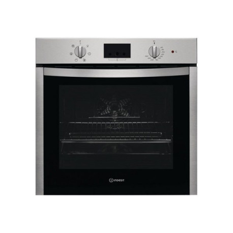 Indesit IFW 55Y4 IX - Forno - da incasso - nicchia - larghezza: 56 cm - profondità 56 cm - altezza: 58.3 cm - Classe A - acciai