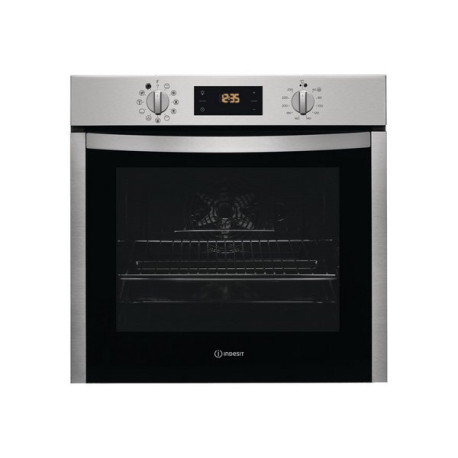 Indesit IFW 5844 IX - Forno - da incasso - nicchia - larghezza: 56 cm - profondità 56 cm - altezza: 60 cm - Classe A+ - inox