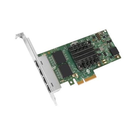 Intel I350 QP - Adattatore di rete - PCIe profilo basso - Gigabit Ethernet x 4 - per PowerEdge C6220, C8220, FC430, FC630, FC83