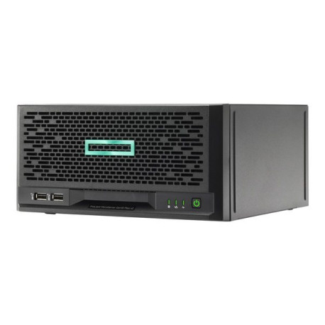 HPE ProLiant MicroServer Gen10 Plus v2 Entry - Server - tower ultra micro - 1 via - 1 x Pentium Gold G6405 / 4.1 GHz - RAM 16 G