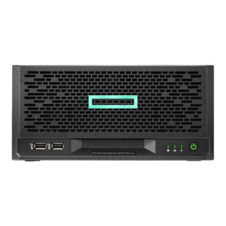 HPE ProLiant MicroServer Gen10 Plus v2 Performance 1 - Server - tower ultra micro - 1 via - 1 x Xeon E-2314 / 2.8 GHz - RAM 16 