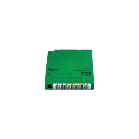 HPE RW Data Cartridge - LTO Ultrium 8 - 12 TB / 30 TB - etichette scrivibili - verde - per StoreEver LTO-8 Ultrium 30750, LTO-8