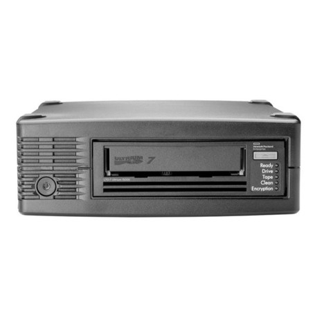 HPE StoreEver LTO-7 Ultrium 15000 - Unità nastro - LTO Ultrium (6 TB / 15 TB) - Ultrium 7 - SAS-2 - esterno - codifica