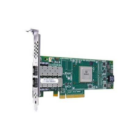 HPE StoreFabric SN1100Q 16Gb Dual Port - Adattatore bus host - PCIe 3.0 profilo basso - 16Gb Fibre Channel x 2 - per ProLiant D