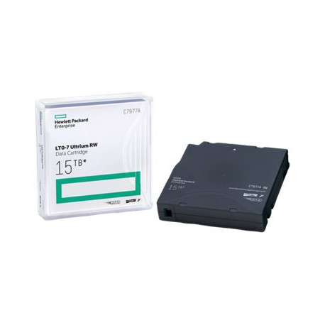 HPE Ultrium RW Data Cartridge - LTO Ultrium 7 - 6 TB / 15 TB - blu ardesia