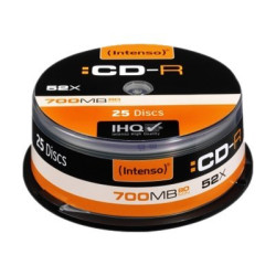 Intenso - 25 x CD-R - 700 MB (80 min) 24x - campana