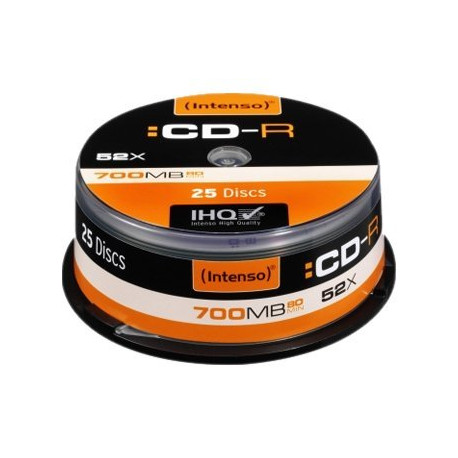 Intenso - 25 x CD-R - 700 MB (80 min) 24x - campana