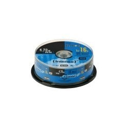 Intenso - 25 x DVD+R - 4.7 GB 16x - campana