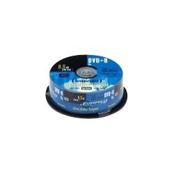 Intenso - 25 x DVD+R DL - 8.5 GB 8x - campana