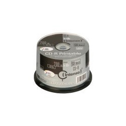 Intenso - 50 x CD-R - 700 MB (80 min) 52x - superfice stampabile con ink jet - campana