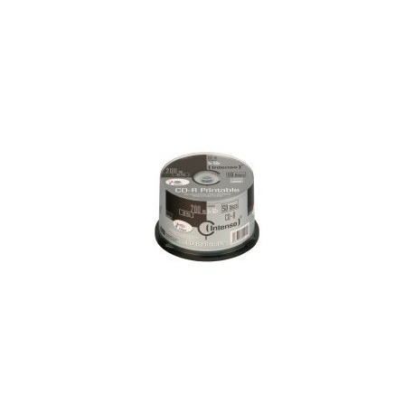 Intenso - 50 x CD-R - 700 MB (80 min) 52x - superfice stampabile con ink jet - campana