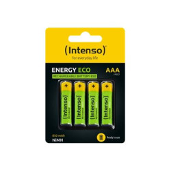 Intenso Energy Eco - Batteria 4 x AAA - NiMH - (ricaricabili) - 850 mAh