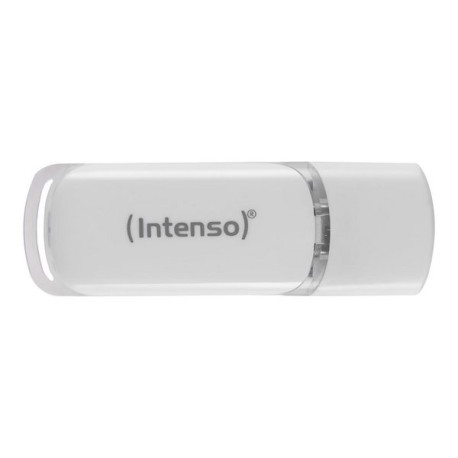 Intenso Flash Line - Chiavetta USB - 64 GB - USB-C 3.1 Gen 1 - bianco