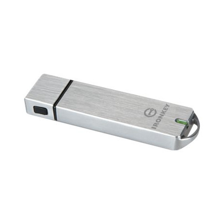 IronKey Basic S1000 - Chiavetta USB - crittografato - 32 GB - USB 3.0 - FIPS 140-2 Level 3 - Compatibile TAA