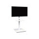 ITB Solution Fixed height stand - Handy Maxi White - Supporto - per TV - bianco semi lucido - dimensione schermo: 32"-48" - int