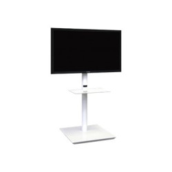 ITB Solution Fixed height stand - Handy Maxi White - Supporto - per TV - bianco semi lucido - dimensione schermo: 32"-48" - int