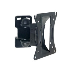 ITB Solution Super 1 - Kit montaggio (montaggio a parete con inclinazione/rotazione) - per pannello piatto - acciaio - nero - d