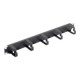 ITRack - Pannello di gestione cavi rack (orizzontale) - nero - 1U - 19"