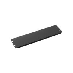 ITRack - Pannello di protezione cieco per rack - nero - 3U - 19"