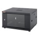 ITRack Office Small - Rack cabinet - montaggio a parete - RAL 9005 - 12U - 19"