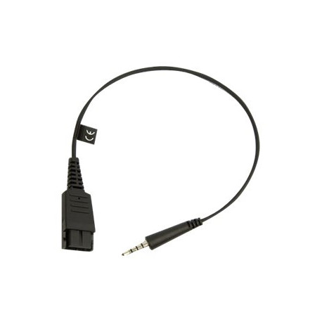 Jabra - Adattatore auricolare - mini-jack maschio a disconnessione rapida maschio - per SPEAK 410, 410 MS