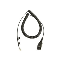 Jabra - Cavo per cuffie - disconnessione rapida a RJ-10 maschio - 2 m