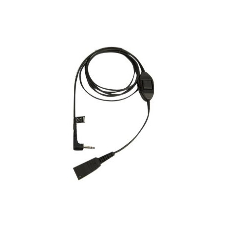 Jabra - Cavo per cuffie - disconnessione rapida maschio a mini-phone stereo 3.5 mm maschio - per Alcatel 8 Series IPTouch 4038,