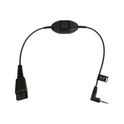 Jabra - Cavo per cuffie - micro jack maschio a disconnessione rapida maschio