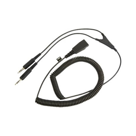 Jabra - Cavo per cuffie - mini-jack maschio a disconnessione rapida maschio - 2 m