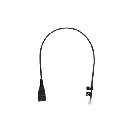 Jabra - Cavo per cuffie - RJ-10 maschio a disconnessione rapida maschio - 0.5 m