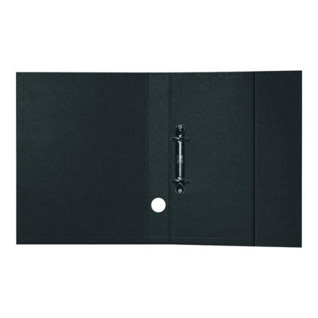 KING MEC - Quaderno ad anelli - larghezza dorsale 33 mm - per 230 x 320 mm - nero (pacchetto di 6)