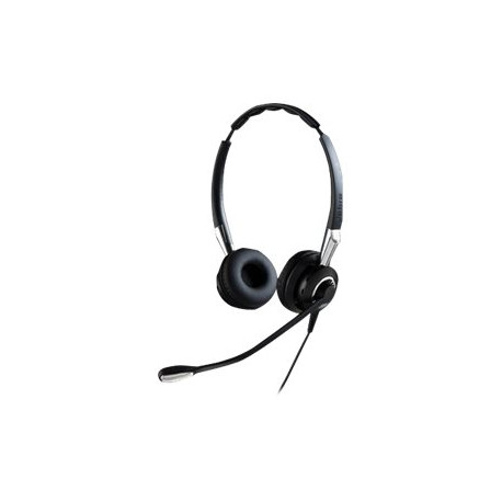 Jabra BIZ 2400 II QD Duo NC Wideband Balanced - Cuffie con microfono - on-ear - cablato