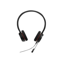 Jabra Evolve 20 UC stereo - Cuffie con microfono - over ear - cablato - USB